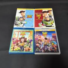 〔ディズニー〕トイ・ストーリーシリーズDVD・ブルーレイ④作品セット