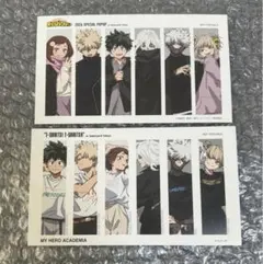 ヒロアカ　ベースヤードトーキョー 特典 KVアートカード　1弾　2弾