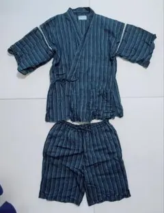 ズボン　パンツ　ボトムス　黒　シワ加工　しわ加工　ブラックのサムネイル
