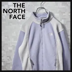 ザノースフェイス フリースジャケット アウター レディース L ラベンダー 古着