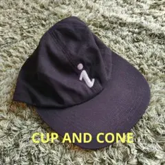 CUP AND CONE ベースボールキャップ ブラック i 6パネルのサムネイル