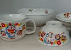 ドラえもん子ども食器4点