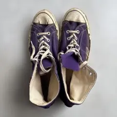 チャックテイラー　70s オリジナル　パープル　オールスター　コンバース