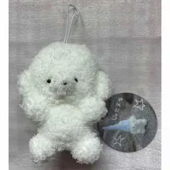 白いクマ型マスコット