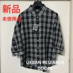 【新品】URBAN RESEARCH DOORSマイクロ ワッフル 七分袖
