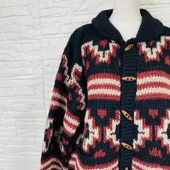 G.C.Cotto カウチンセーター　メンズ　F 美品のサムネイル