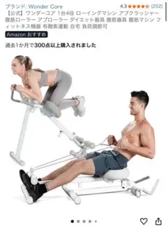 11/24まで‼️ Wonder Core 1台4役 ローイングマシン