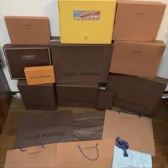 LOUIS VUITTON 箱 ショッパー 保存袋 大量セット - メルカリ