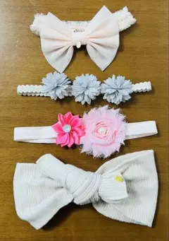 プティマイン　ヘアバンド4点セット