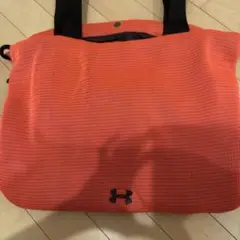 Under Armour メッシュトートバッグ　ジムバッグ　オレンジ