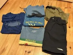 パタゴニア/THE NORTH FACE/グラミチ120cmキッズ　6点セット