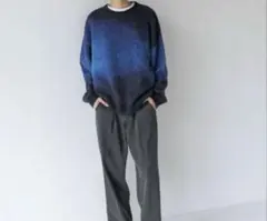 LOWRYS FARM ローリーズファーム アブストラクト グラデ ニット Fのサムネイル