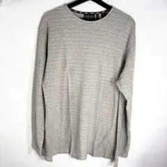 00s DKNY ダナキャラン　コットンリネン　ロンT 　archive OLDのサムネイル