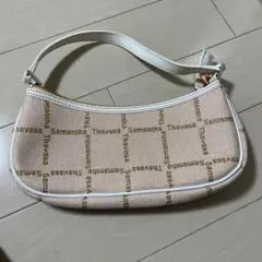 サマンサタバサ　チャーム付き　サブバッグ