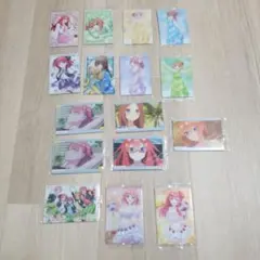 五等分の花嫁　ウエハースカード　16枚セット！！