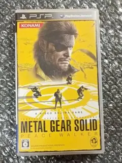 PSP メタルギアソリッド　ピースウォーカー