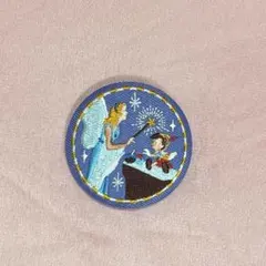 ディズニー　刺繍缶バッチ