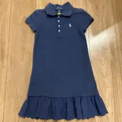 Polo Ralph Lauren 半袖ワンピース 6歳 ネイビー