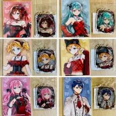 12種 コンプセット 初音ミク ミニ色紙 アクキー楽天コレクション