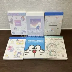 【まとめ売り1237】ドラえもん ミニメモ帳6点セット