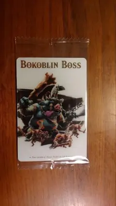 ゼルダの伝説ティアーズオブザキングダム　ツインウエハース　カード　ボスボコブリン