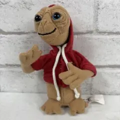 E.T. ぬいぐるみ 赤パーカー 約15cm 映画 キャラクター