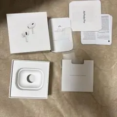 AirPods Pro 箱 2個セット Lightningつき - メルカリ