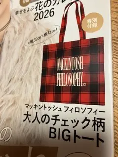 LEE 2026年1・2月号付録　マッキントッシュフィロソフィーBIGトート