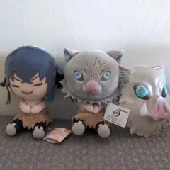 鬼滅の刃【猪之助】お面・ ぬいぐるみセット 約20cm