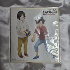 ハイキュー!! ゴミ捨て場の決戦 円盤 特典 色紙 未開封