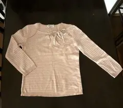Aylesbury ボーダー長袖Tシャツ M