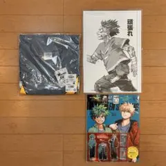 ヒロアカメンズノンノセット　原画展　複製原画　tシャツ　men's non-no