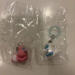 んぽちゃむ＆おぱんちゅうさぎ　めじるしチャーム キーホルダー　かわいそうにのサムネイル