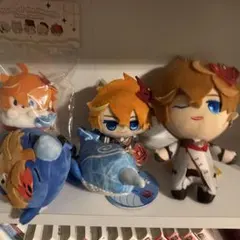 原神 アヤックス タルタリヤ おすわりぬいぐるみ 未開封 期間限定