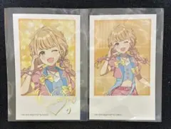 学マス 学園アイドルマスター アートクリアカード 特典 箔押し 藤田