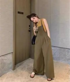 ❤️大きいサイズ❤️レディース サロペットオーバーオール春夏 秋 新品 パンツe