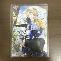 藍沢エマ 直筆サイン入りポストカード(誕生日記念2022) 「ぶいすぽっ