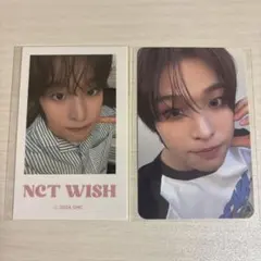 NCT WISH オンラインくじ poppop チェキ ポラロイド トレカ リク