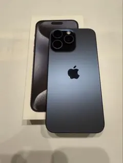 （美品）iPhone 15Pro max256GB ブルーチタニウム　最終値下げ
