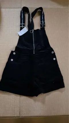 ラブトキ　黒 オーバーオール 160cm