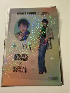 FRUITS ZIPPER 櫻井優衣GLOBAL WORK ステッカーのサムネイル