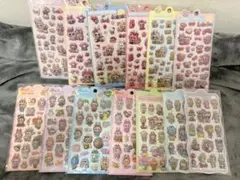 シール まとめ売り雑貨 推し活 デコ 手帳 ピンク13枚