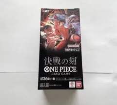 ワンピースカード 決戦の刻BOX・未開封・テープカットされた商品です