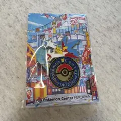 【新品未開封】ポケモンセンターフクオカ限定 ロゴピンズ