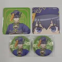 ブルーロック カフェ 潔世一 キョンシー 缶バッジ セット