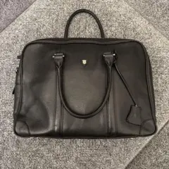 まーぼー様専用SHIPS シップス　ビジネスバッグ レザー 本革 黒 BLACK