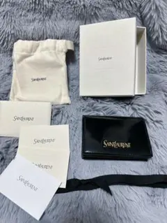 【希少品/新品未使用】SAINT LAURENT YSL カードケース 名刺入れ