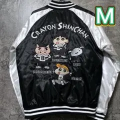 クレヨンしんちゃん　スカジャン　ジャンバー　ジャケット　ぶりぶりざえもん　M