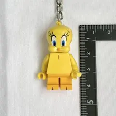 レゴ風キーホルダー★トゥイーティー ミニフィグ キーホルダー ルーニーテューンズ