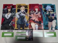 ゼンレスゾーンゼロ GIGOコラボ 特典チケットファイル ステッカー 怪啖屋